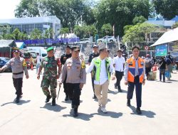 Kapolresta Barelang Tinjau Kesiapan Arus Balik di Pelabuhan Roro Telaga Punggur