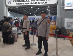 Polsek KKP Kawal Ketat Kedatangan KM. Kelud, Ribuan Pemudik Terlayani Aman dan Nyaman