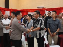Kapolri Beri Arahan Silaturahmi Kamtibmas dan Instruksikan Jaga Semangat Persatuan dan Soliditas Nasional di Polda Kepri