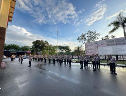 Satlantas Polresta Barelang Gelar Latihan 12 Gerakan Lalu Lintas Sambut May Day 2025
