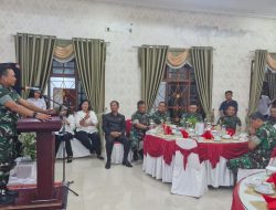 Kunker Ke Taput Pangdam I Bukit Barisan Mayjen TNI Rio Ferdianto, Siap mendukung pemerintah daerah