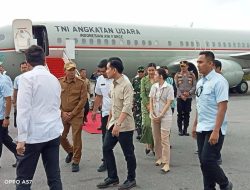Bupati Tapanuli Utara Sambut Kunjungan Kerja Wakil Presiden RI di Bandara Silangit