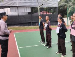 Satuan Binmas Polresta Barelang Lakukan Pembinaan Calon Anggota Saka Bhayangkara