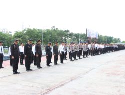 Kapolresta Barelang Pimpin Upacara Hari Lahir Pancasila dan Berikan Penghargaan kepada Personel