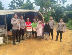 Sat Binmas Polresta Barelang Gelar Bakti Sosial Di Kecamatan Nongsa