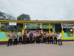 Sinergitas Polri dan Masyarakat : Polsek Sekupang Gotong Royong Sambut HUT Bhayangkara Ke 79