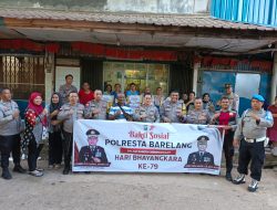 Sambut HUT Bhayangkara ke-79, Polsek Lubuk Baja Gelar Bakti Sosial Berbagi Sembako kepada Panti Jompo dan Panti Asuhan