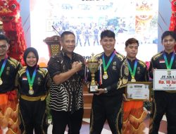 Bertabur Aksi Budaya, Lomba Barongsai dan Gasing Dalam Rangka Hari Bhayangkara Ke – 79 Sukses Digelar