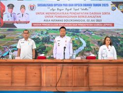 Bupati Humbahas Buka Sosialisasi Opsen PKB dan Opsen BBNKB Tahun 2025