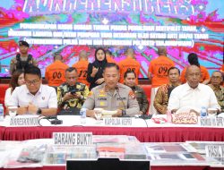 Ungkap Kasus Mafia Tanah, Polda Kepri Gelar Konferensi Pers Bersama Polresta Tanjungpinang
