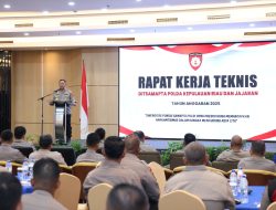 Kapolda Kepri Buka Rakernis Fungsi Teknis Samapta T.A. 2025: Samapta Adalah Tulang Punggung Kepolisian