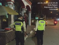 Satuan Samapta Polresta Barelang Gelar Patroli Antisipasi Premanisme di Kawasan Industri Kota Batam