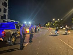Polresta Barelang Gelar Patroli Cipta Kondisi dalam Kegiatan Rutin yang Ditingkatkan (KRYD) untuk Antisipasi Balapan Liar, Kejahatan C3 dan Gangguan Kamtibmas