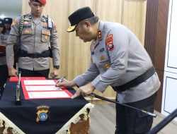 Kapolda Kepri Pimpinan Upacara Sertijab Kayanma dan Koorspripim Polda Kepri