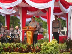 Polda Kepri Gelar Apel Kesiapsiagaan Cuaca Ekstrem dan Kunker Kapolda Kepri ke Mako Satbrimob 