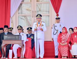 Kapolda Kepri Hadiri Upacara Peringatan HUT KE-80 RI di Halaman Gedung Daerah Provinsi Kepri 