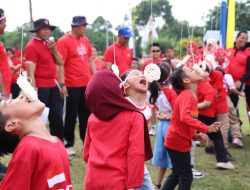 Tawa, Semangat, dan Kebersamaan: Polda Kepri Meriahkan HUT KE-80 RI