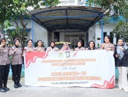 Hangatnya Anjangsana Polwan Polda Kepri Jelang Hari Jadi Polwan ke-77