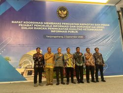Penguatan Peran PPID, Kasihumas Polresta Barelang Hadiri Rakor Keterbukaan Informasi Publik