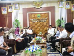 Bupati Padang Pariaman Terima Audiensi Kepala Pusdal Wilayah Sumatera, Bahas Pembenahan TPA Ladang Laweh