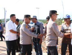 Kapolresta Barelang Hadiri Bakti Sosial 35 Tahun Akpol 1990 Batalyon Dhira Brata di Rempang Eco City