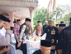 Wabup Rahmat Hidayat Hadiri Prosesi Guntiang Siriah Pemberian Gelar Adat