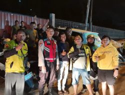 Polsek Batu Aji Gelar Patroli Blue Light Antisipasi Kejahatan Jalanan dan Gangguan Kamtibmas