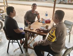 Bhabinkamtibmas Kelurahan Tanjung Pinggir Sambangi Warga, Wujudkan Keamanan dan Kepercayaan Masyarakat Terhadap Polri