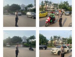 Strong Point Pagi Satlantas Polresta Barelang, Wujud Polri Presisi Hadir Berikan Pelayanan Terbaik Untuk Masyarakat