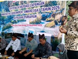 Padang Pariaman Satu-Satunya Kabupaten Di Sumbar Masuk Nominasi IGA 2025: Bupati JKA Optimis Raih Peringkat Terbaik