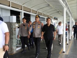 Kapolresta Barelang Hadiri dan Amankan Kunjungan Kerja Kepala BNN RI di Pelabuhan Internasional Harbourbay