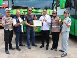 Ops Keselamatan Seligi 2026: Polda Kepri Gelar Ramp Check Angkutan Umum dan Pariwisata