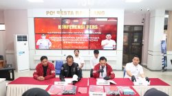 Polresta Barelang Gelar Konferensi Pers Pengungkapan Kasus Pengeroyokan dan Pencurian di Lubuk Baja