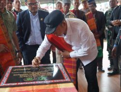 Bupati Taput Resmikan Pusat Adat Simardangiang, Perkuat Identitas dan Hilirisasi Kemenyan ‎