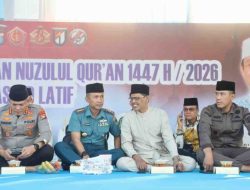 Pimpinan DPRD Kota Batam Hadiri Silaturahmi Kebangsaan dan Peringatan Nuzulul Qur’an di Mapolresta Barelang