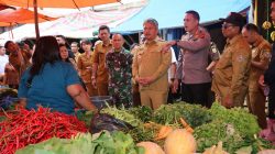 Pemerintah Kabupaten Tapanuli Utara Gelar Gerakan Pangan Murah di Pasar Siborongborong