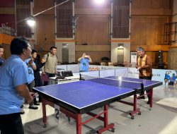 Wabup Taput Buka Turnamen Tenis Meja Rektor IAKN Tarutung Cup, Dorong pembinaan karakter generasi muda