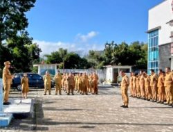 Bupati Tapanuli Utara Pimpin Apel Gabungan, Tekankan Integritas dan Kesiapsiagaan Menghadapi Libur Panjang