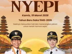 Hari Raya Nyepi Tahun Baru Saka 1948, Amsakar-Li Claudia Ajak Warga Jaga Harmoni dan Kedamaian