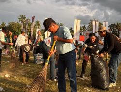 Aksi Bersih-Bersih Tandai Penutupan Pacu Kudo 2026, Wujud Kepedulian dan Kebersamaan Masyarakat