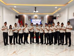 Perkuat Pengawasan Internal, Lapas Batam Ikuti Pengukuhan Satops Patnal Secara Virtual