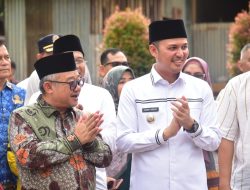 Wabup Rahmat Hidayat Sambut Mendikdasmen, Resmikan Ruang Kelas Darurat di Padang Pariaman