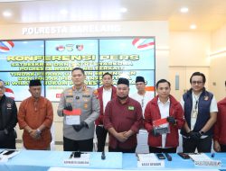 Konferensi Pers Polresta Barelang: Kasus Ujaran Kebencian Berhasil Diungkap