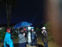 Tinjau Meluapnya Aek Haidupan Siwaluompu, Pemkab Tapanuli Utara Tetap Upayakan Percepatan Penanganan Normalisasi