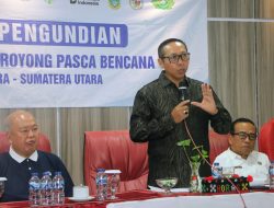 Bupati Tapanuli Utara Pimpin Verifikasi dan Pengundian 70 Unit Hunian Tetap ‘Kampung Parsaoran Nauli’ Adiankoting