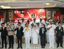 Pimpinan DPRD Kota Batam Hadiri Upacara Hari Otonomi Daerah