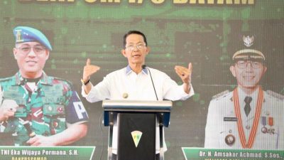 Peresmian Madenpom I/6 Batam, Amsakar Sebut Stabilitas Daerah Kunci Pertumbuhan Investasi