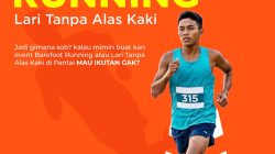 Padang Pariaman Siap Gelar Barefoot Running 2026, Sensasi Lari Tanpa Alas Kaki di Pesisir Pantai