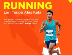 Padang Pariaman Siap Gelar Barefoot Running 2026, Sensasi Lari Tanpa Alas Kaki di Pesisir Pantai