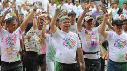 Colour Run Sukses Sedot Ratusan Peserta, Pemkab Taput Komit Dukung Event Pariwisata Berkelanjutan ‎